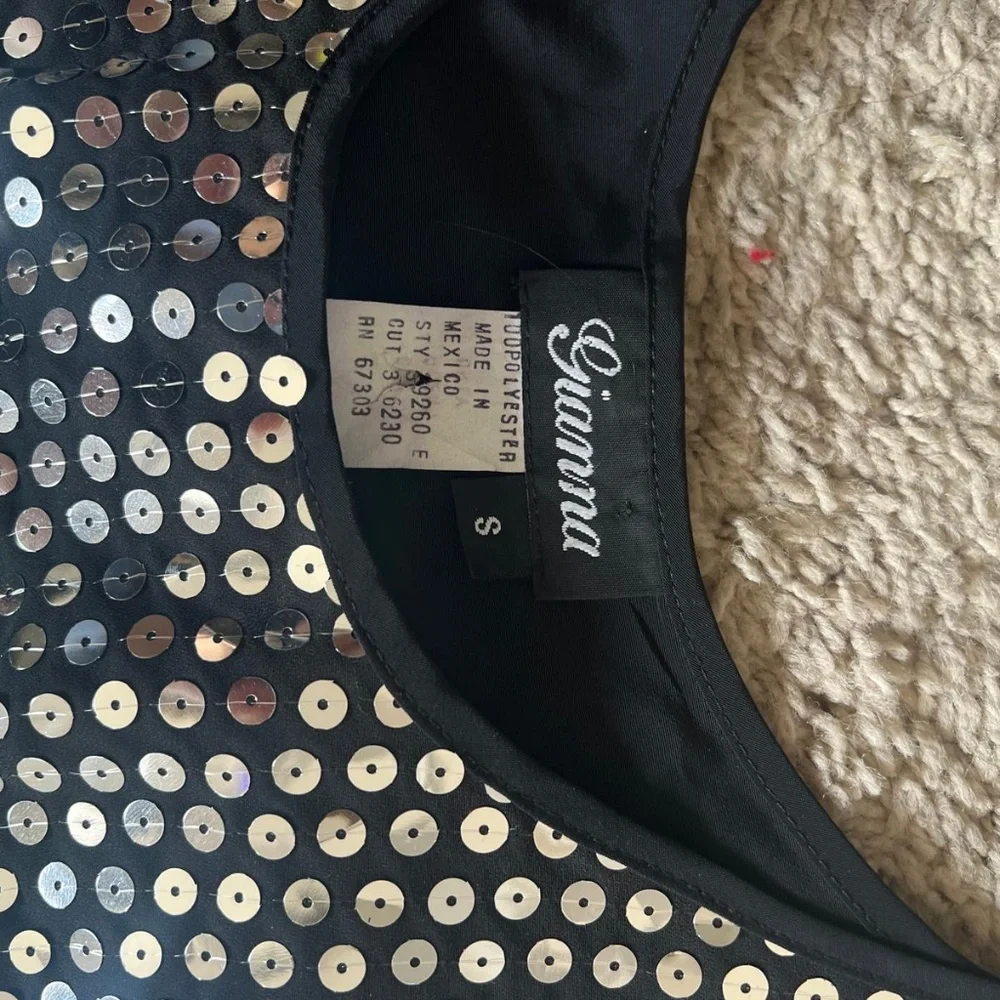 Sequin tank top - Picture 2 of 3